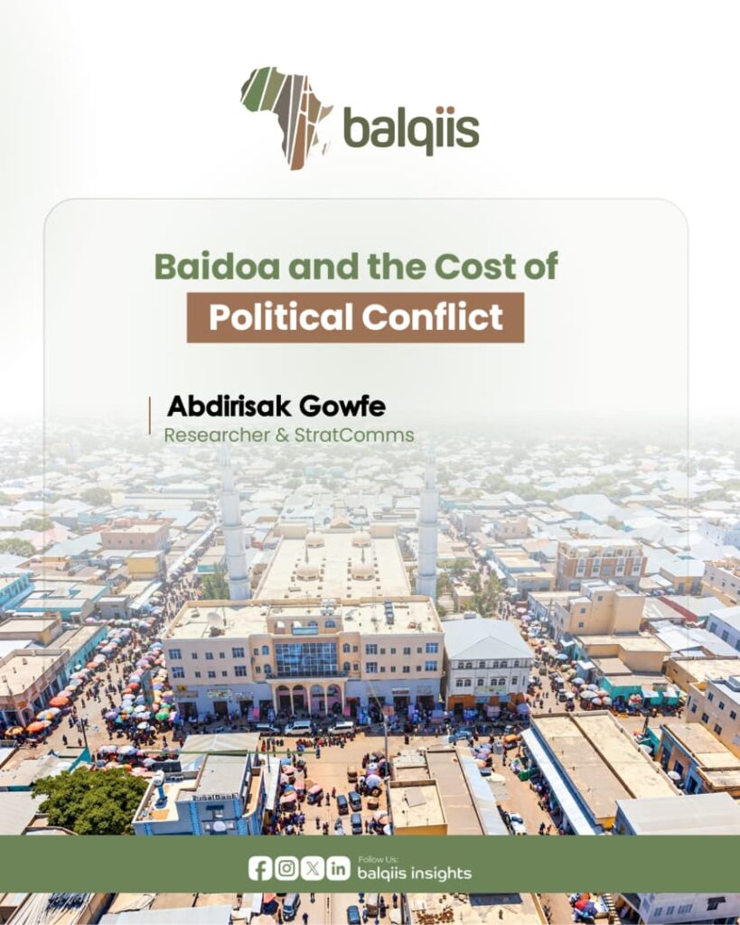 Baidoa and the Cost of Political Conflict